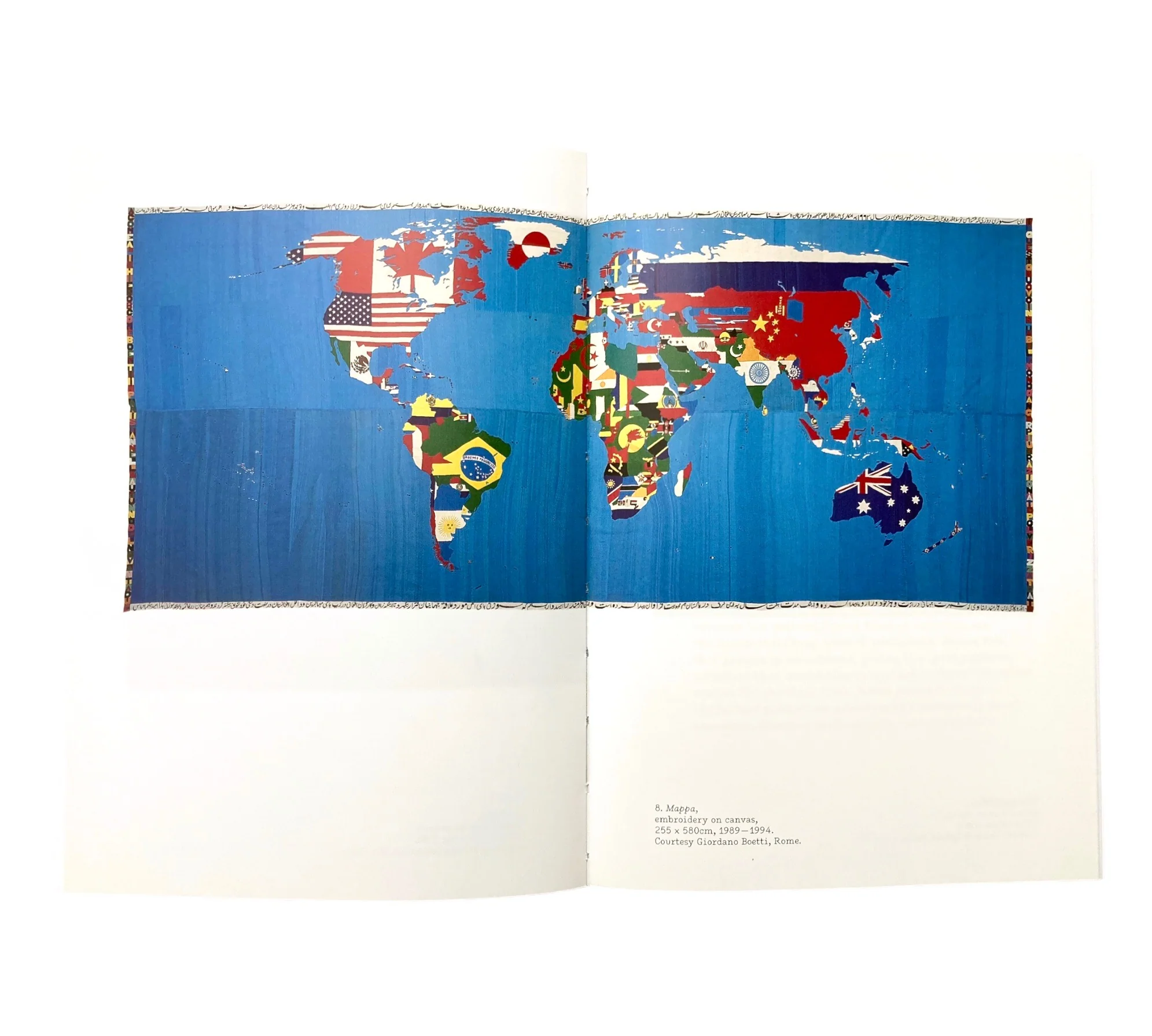 Alighiero e Boetti: Mappa (One Work) - Image 3