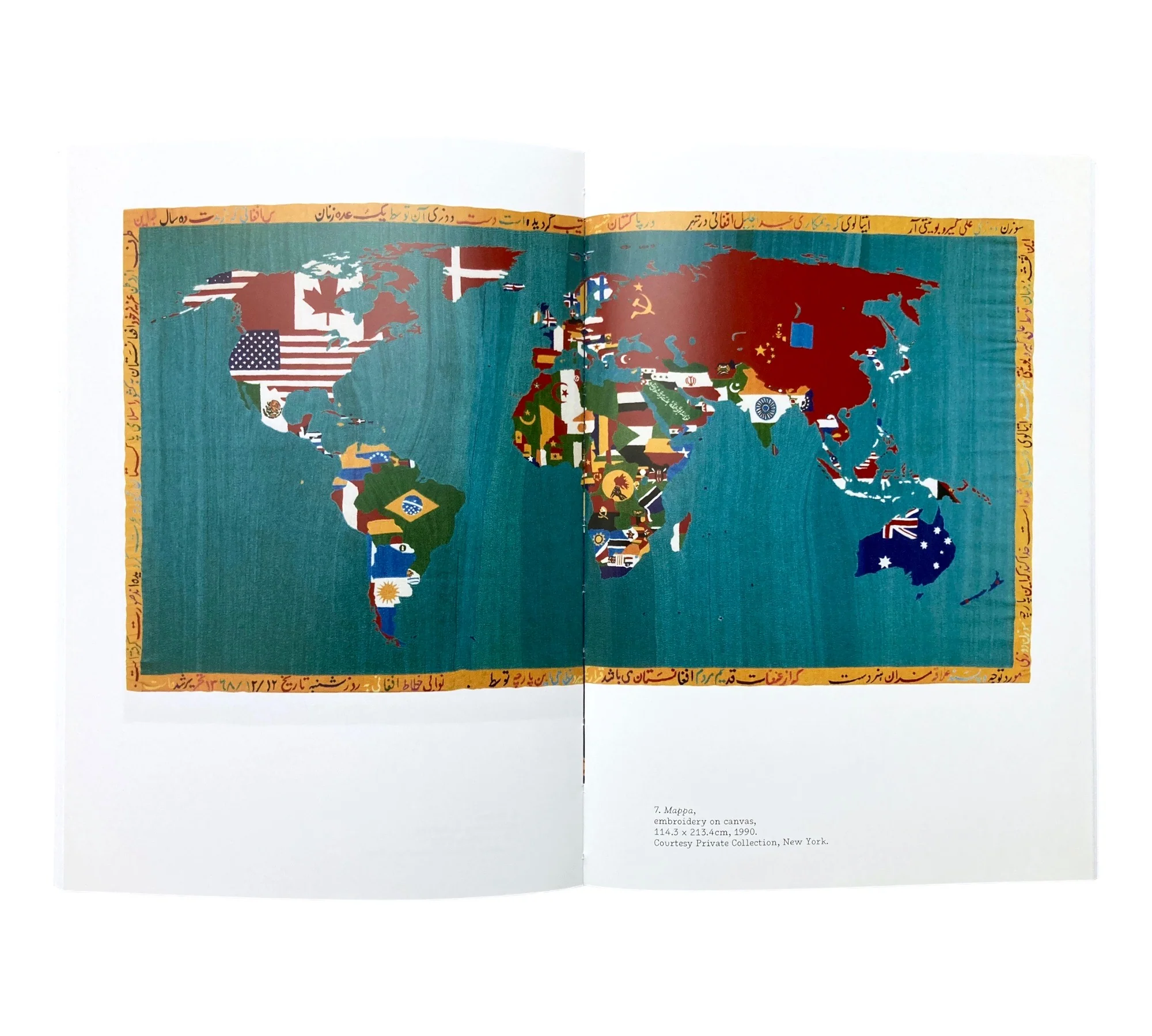 Alighiero e Boetti: Mappa (One Work) - Image 4