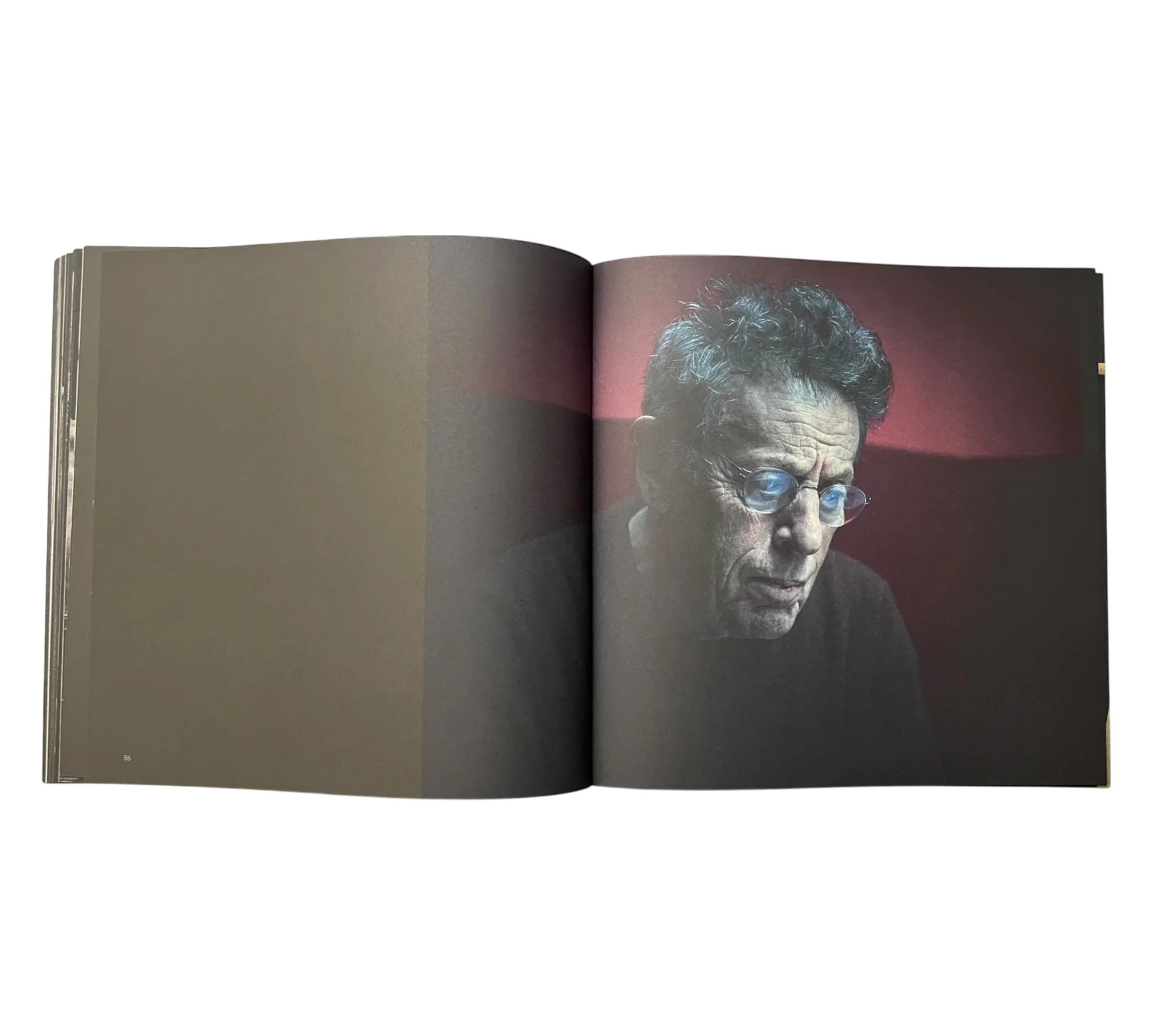 dots on paper: Philip Glass by Andreas H. Bitesnich (Non-mint) - Image 14