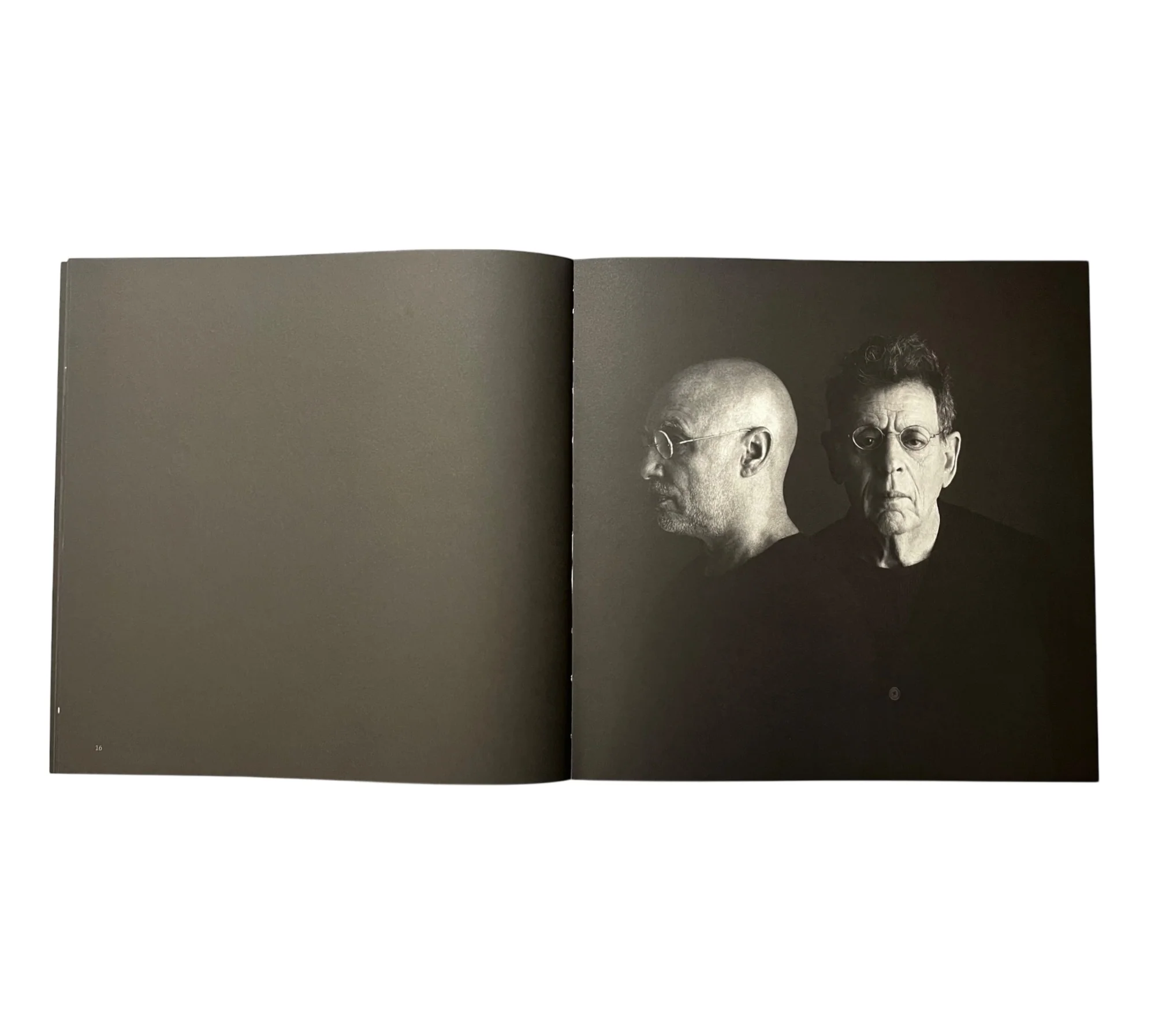 dots on paper: Philip Glass by Andreas H. Bitesnich (Non-mint) - Image 15