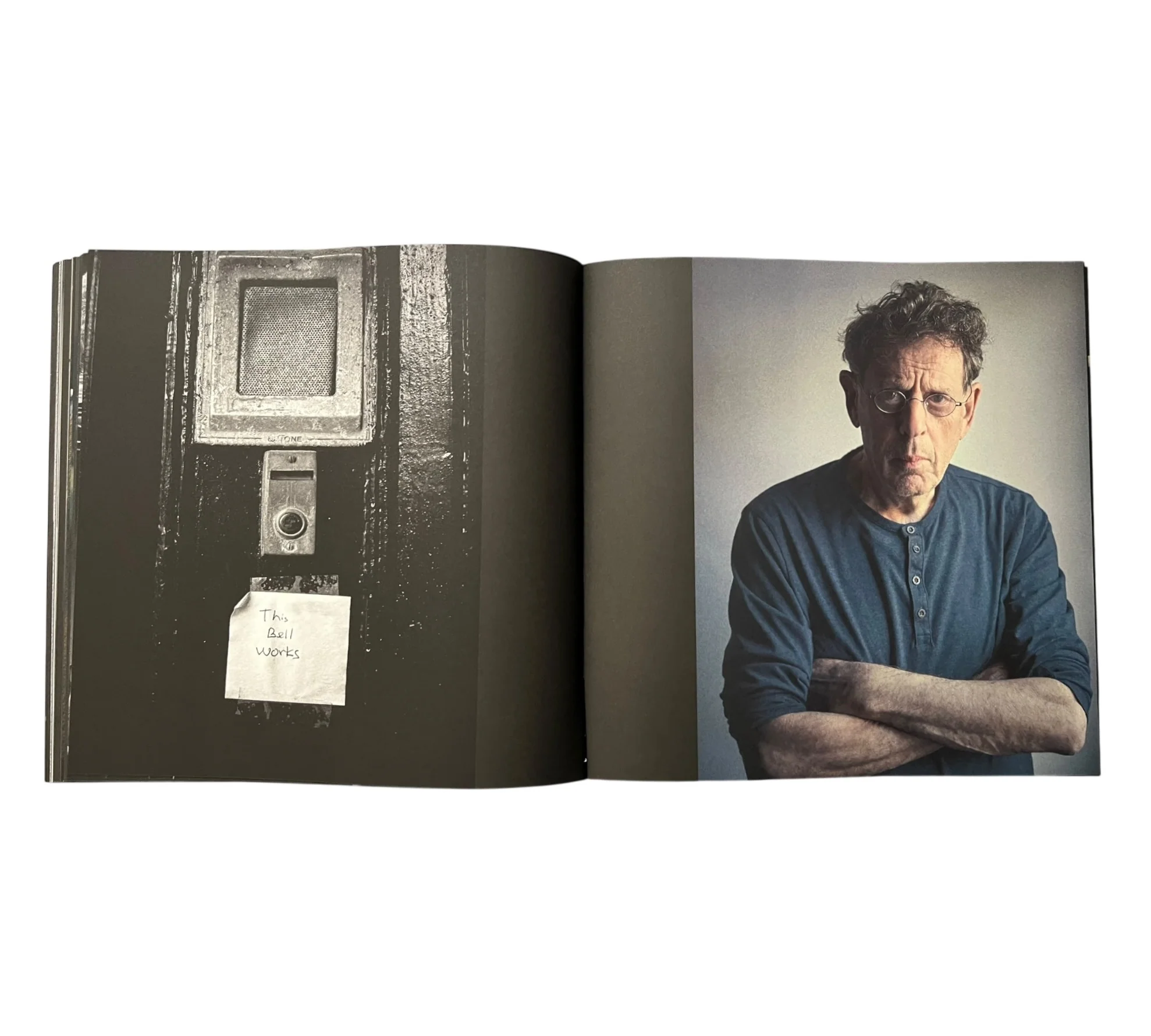 dots on paper: Philip Glass by Andreas H. Bitesnich (Non-mint) - Image 7