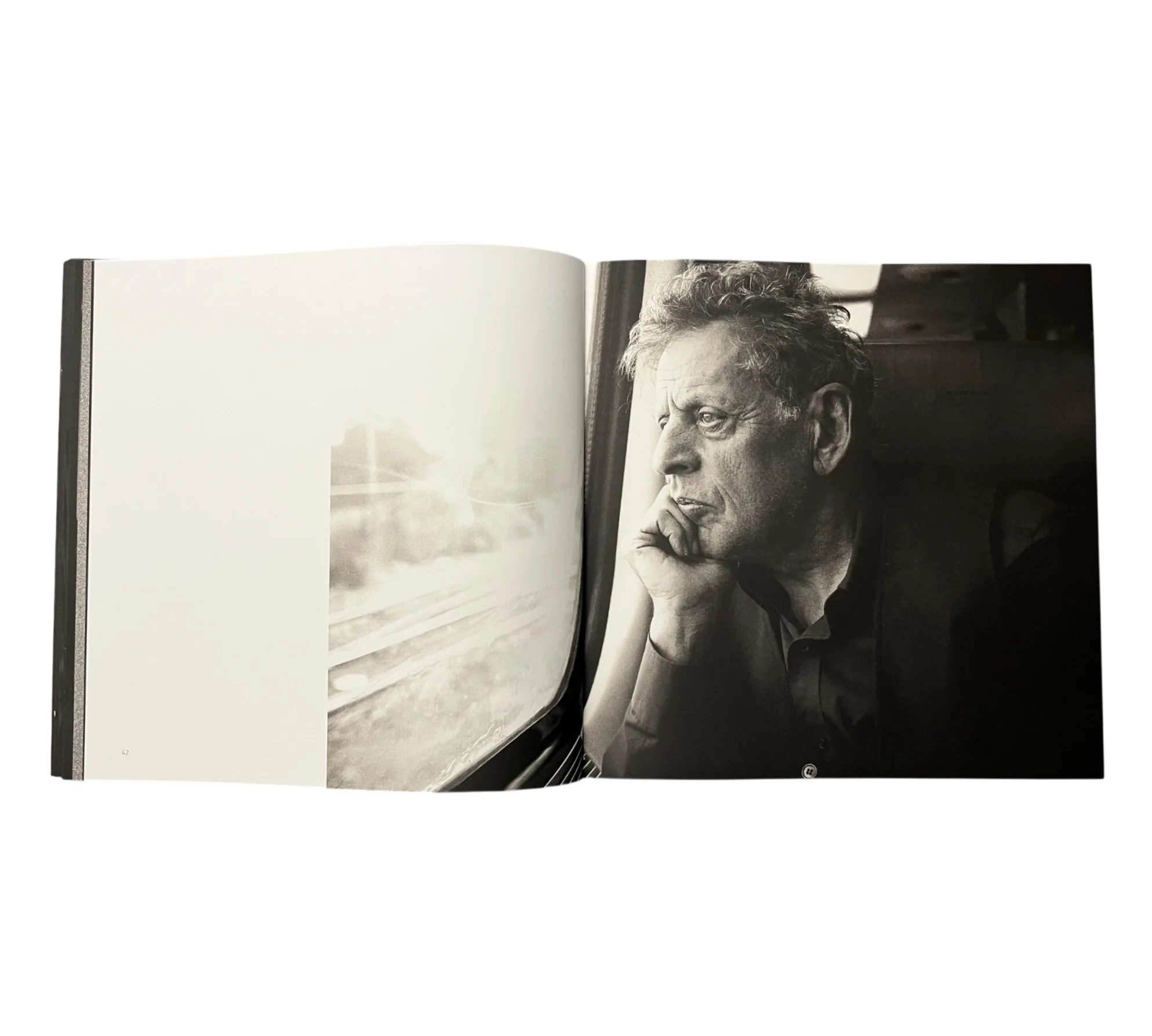 dots on paper: Philip Glass by Andreas H. Bitesnich (Non-mint) - Image 9