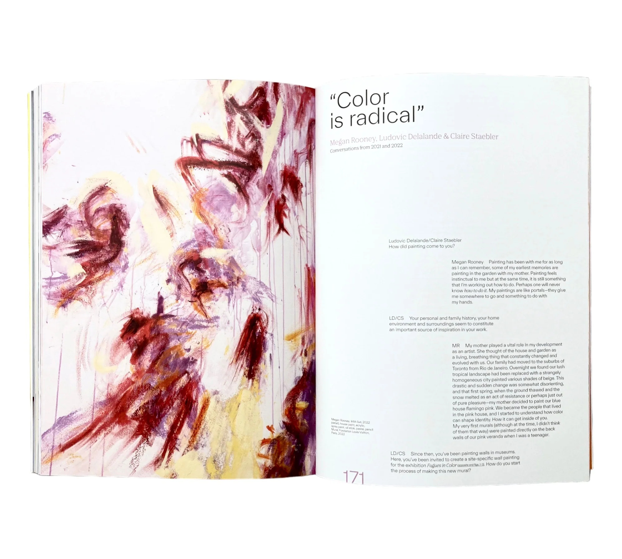 Fugues in Color: Sam Gilliam, Katharina Grosse, Steven Parrino, Megan Rooney, Niele Toroni - Image 6