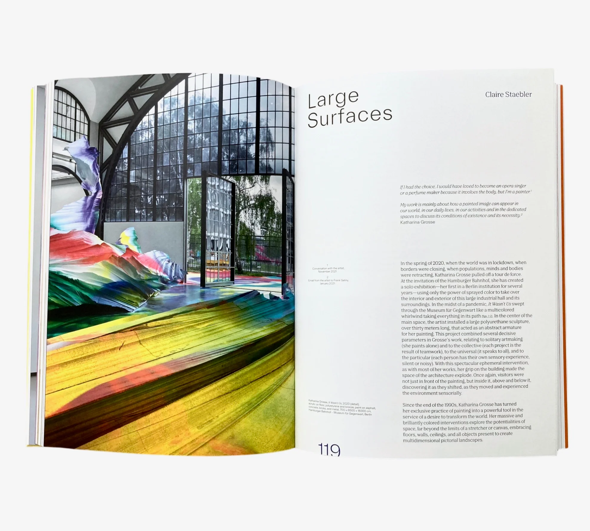Fugues in Color: Sam Gilliam, Katharina Grosse, Steven Parrino, Megan Rooney, Niele Toroni - Image 9