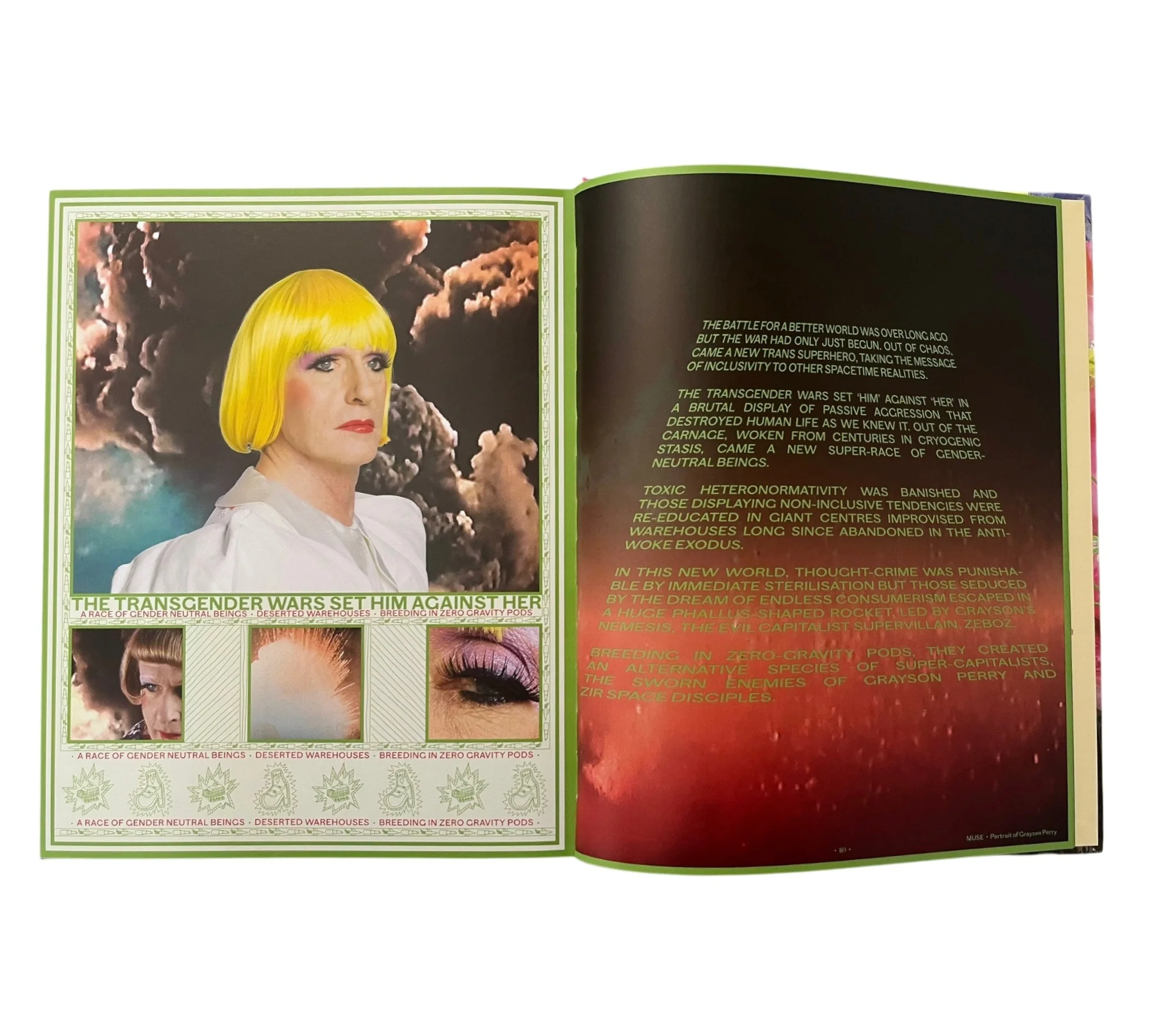 Richard Ansett: MUSE - A Portrait of Grayson Perry - Image 6